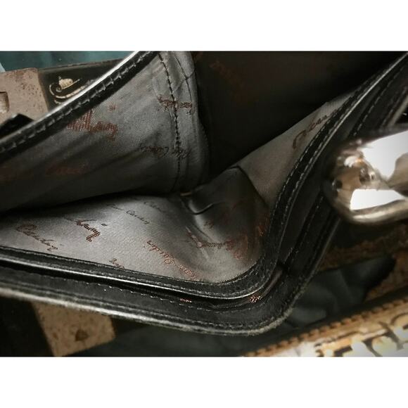 Vintage Pierre Cardin leather wallet in black - Picture 9 of 11